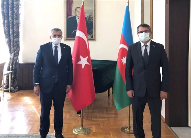 Milletvekili Subaşı, Azerbaycan Büyükelçisi´ni ziyaret etti 