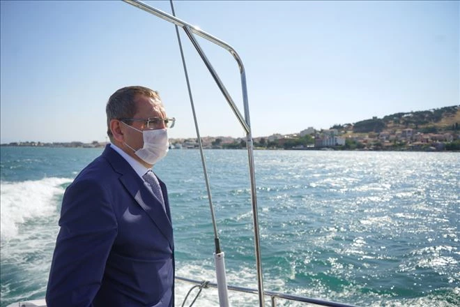 Başkan Ergin, Körfez Bölgesi´ne ?Deniz İtfaiyesi´ kurulmasını istedi 
