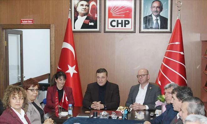 CHP il başkan adayları Erdek´te