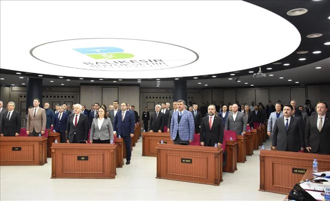Balıkesir Büyükşehir Meclisi toplandı