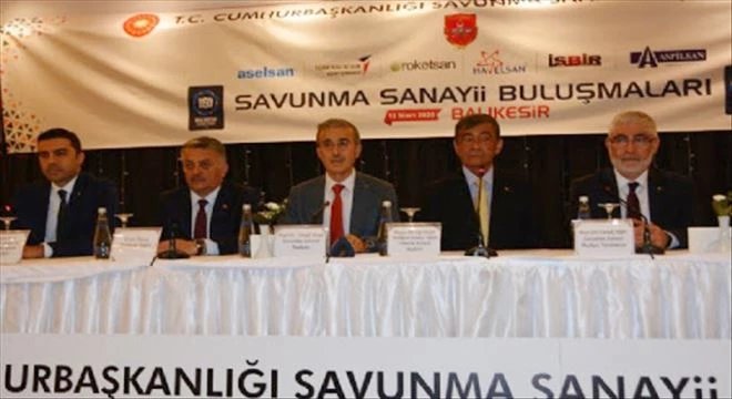 Savunma Sanayi Başkanı Demir, Balıkesir´de iş dünyasıyla buluştu