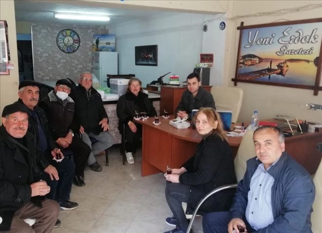 Alevi Kültür Derneği yöneticileri gazetemizi ziyaret etti
