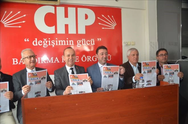 CHP Bandırma ilçe örgütünün ?Halk Gazetesi´ isimli bülteni yayınlandı