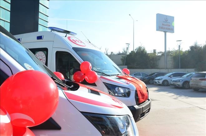 Balıkesir´e iki yeni ambulans