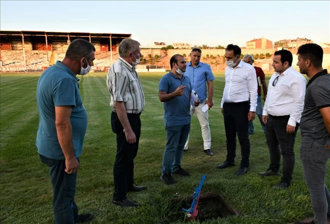Bandırma 17 Eylül Stadı yeni sezona hazırlanıyor 