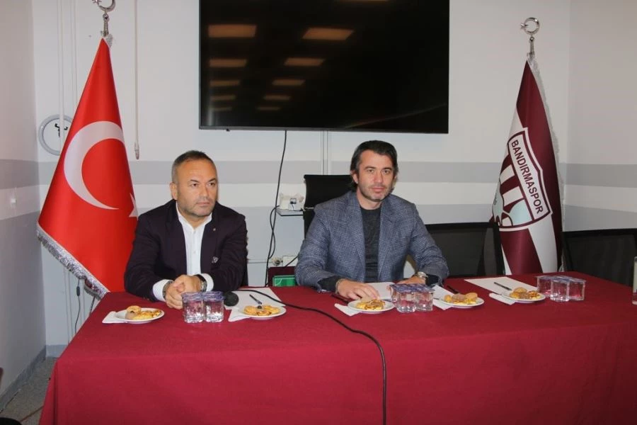 Bandırmaspor Başkanı Göçmez: “MKE Ankaragücü karşısında hedefimiz tabii ki galibiyet