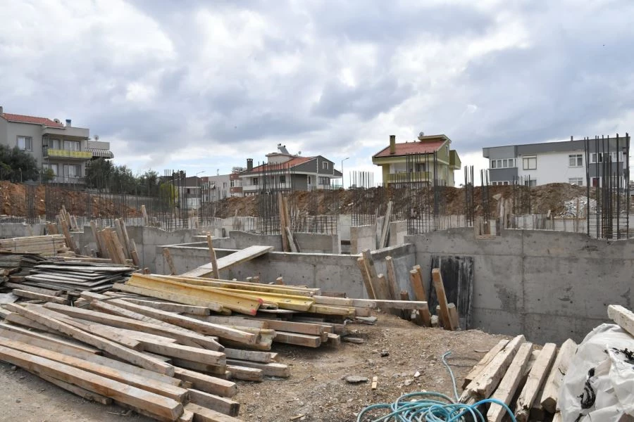 Jandarma’nın yeni hizmet binası inşaatı devam ediyor