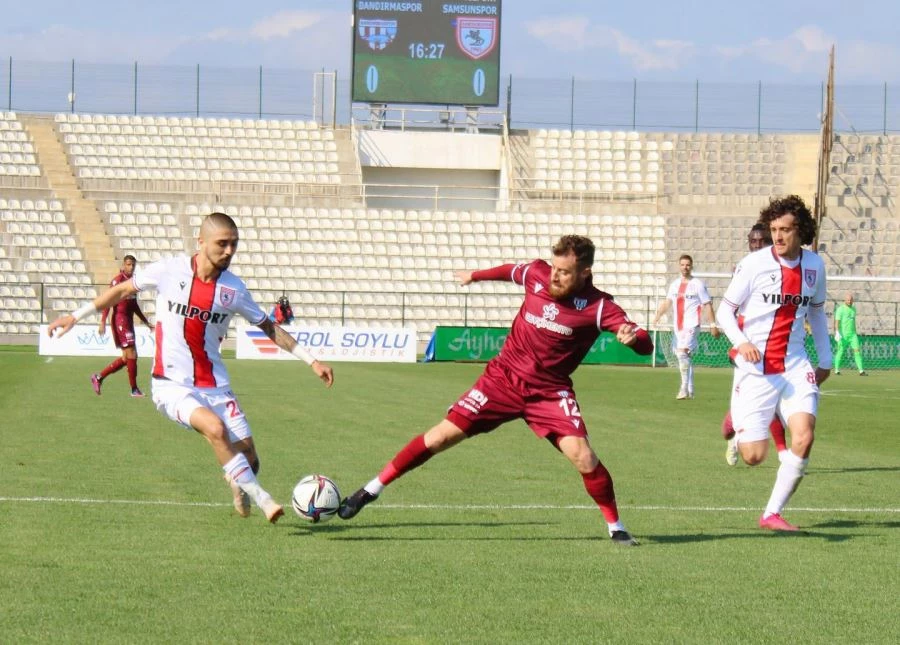 Bandırmaspor, Samsunspor’u puansız gönderdi: 2-0