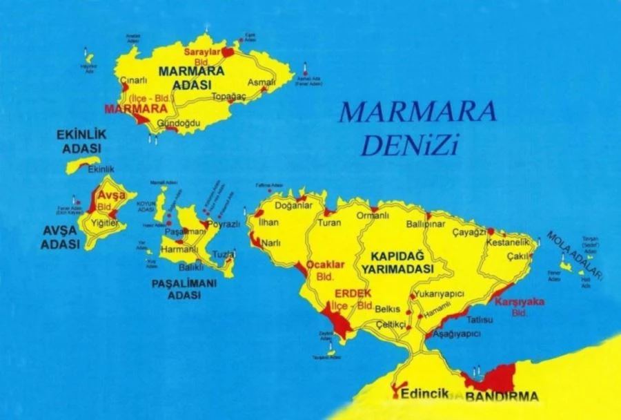 Marmara, Avşa, Ekinlik ve Paşaliman Adaları ‘Özel Çevre Koruma Bölgesi’ne alındı 