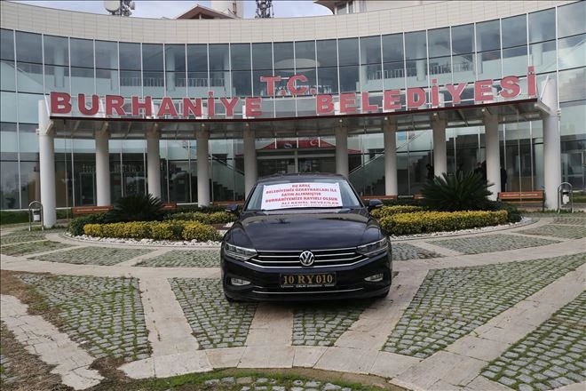 Burhaniye Belediyesi araç filosunu yeniliyor 