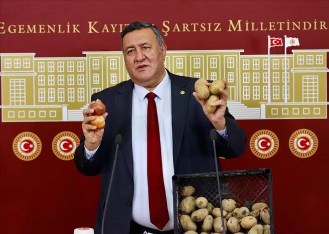 CHP´li Gürer, Patates ve soğan üreticileri perişan 