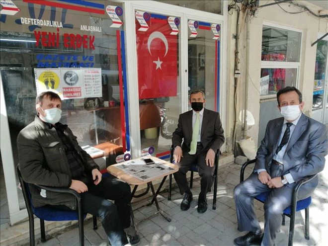 Müftü Tüfekçioğlu, gazetemizi ziyaret etti 