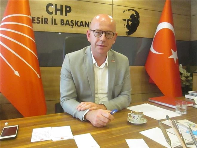 CHP Balıkesir İl Başkanı Serkan Sarı: