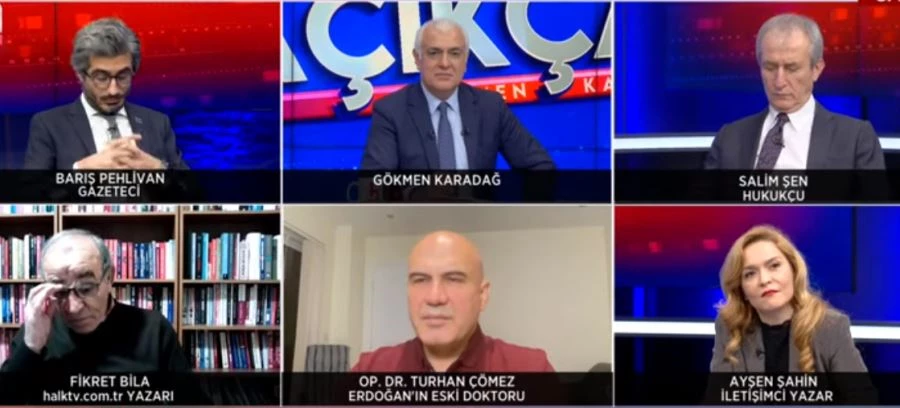 Op. Dr. Çömez, Halk TV’deydi