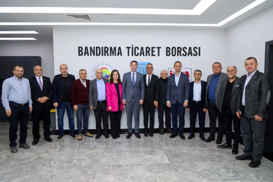 Başkan Tosun’dan BTB ile BTO temsilcilerine ziyaret 