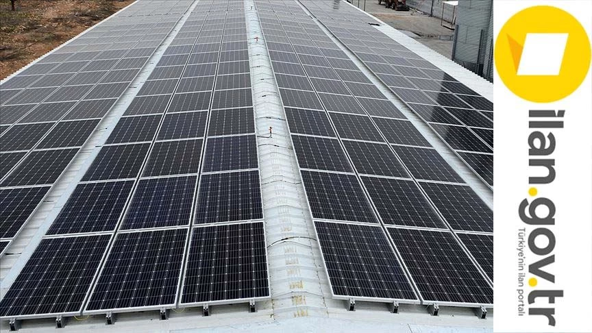 Çatı üzeri güneş enerjisi santrali (GES) yaptırılacaktır