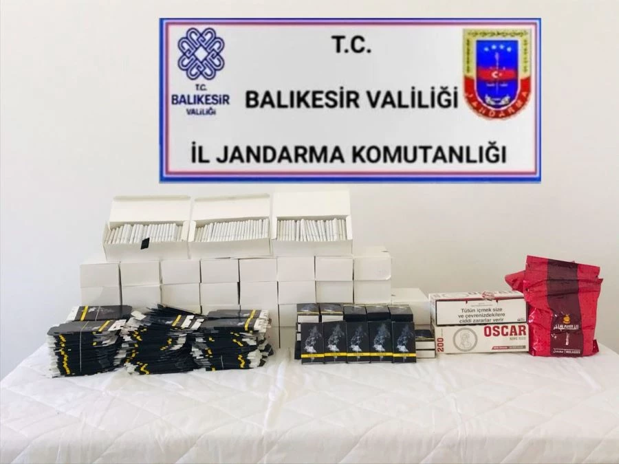 Marmara’da kaçak tütün operasyonu: 1 gözaltı 