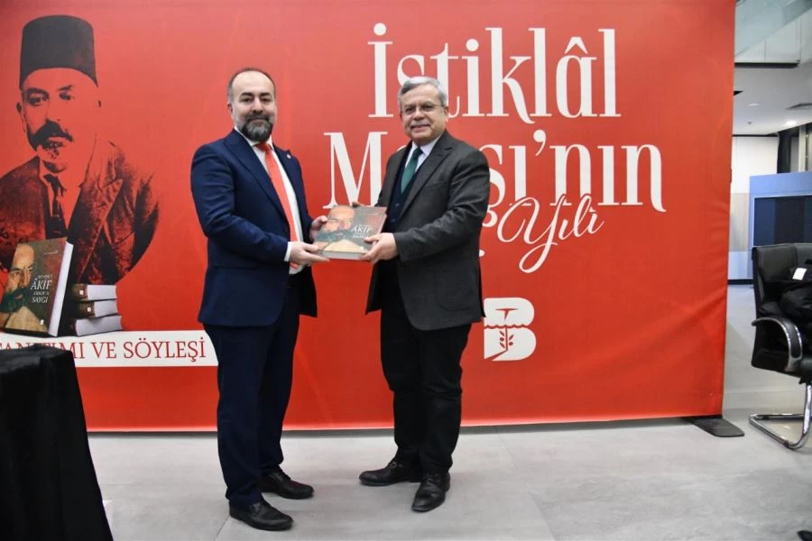 ‘Mehmet Akif Ersoy’a Saygı’ adlı kitabın tanıtımı yapıldı 