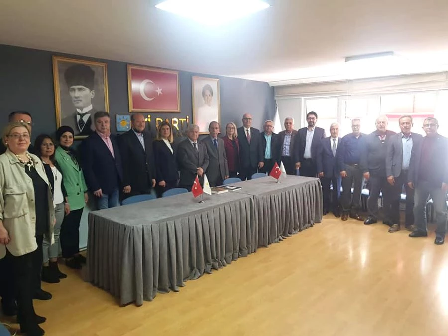 Türk Ocakları’ndan İYİ Parti İl Başkanlığı’na ziyaret 