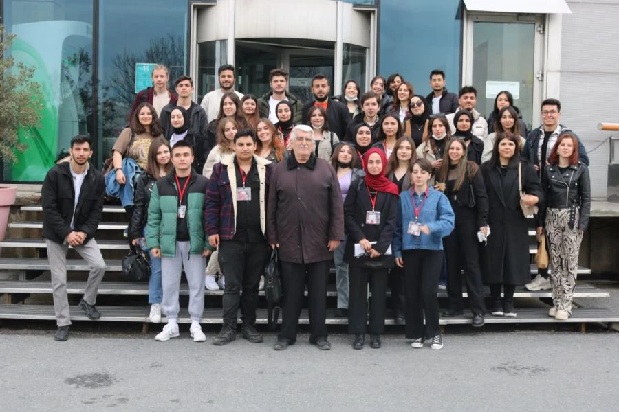 Üniversite öğrencilerinin İstanbul’da teknik gezisi
