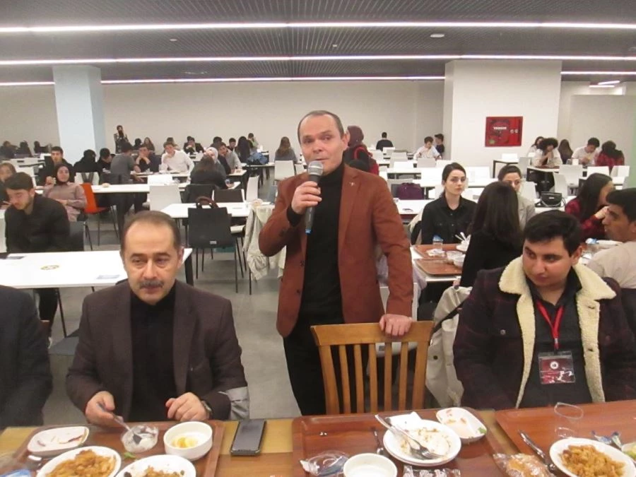 Marmara OSB Başkanı Çay’dan üniversitede iftar yemeği
