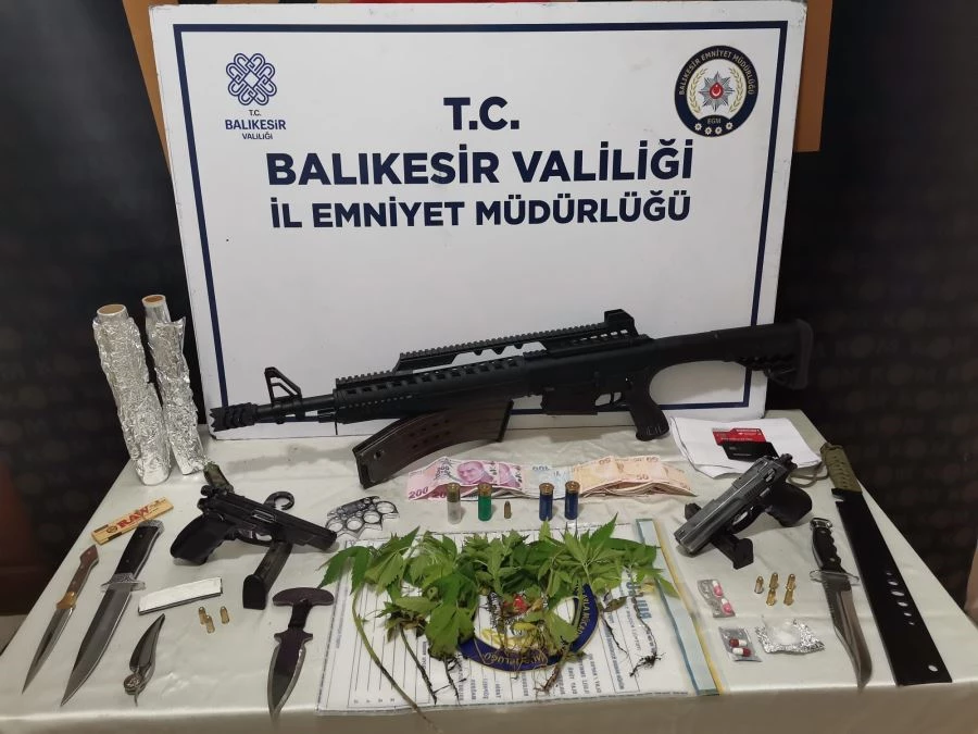 Bandırma’da organize suç örgütü çökertildi: 8 gözaltı 