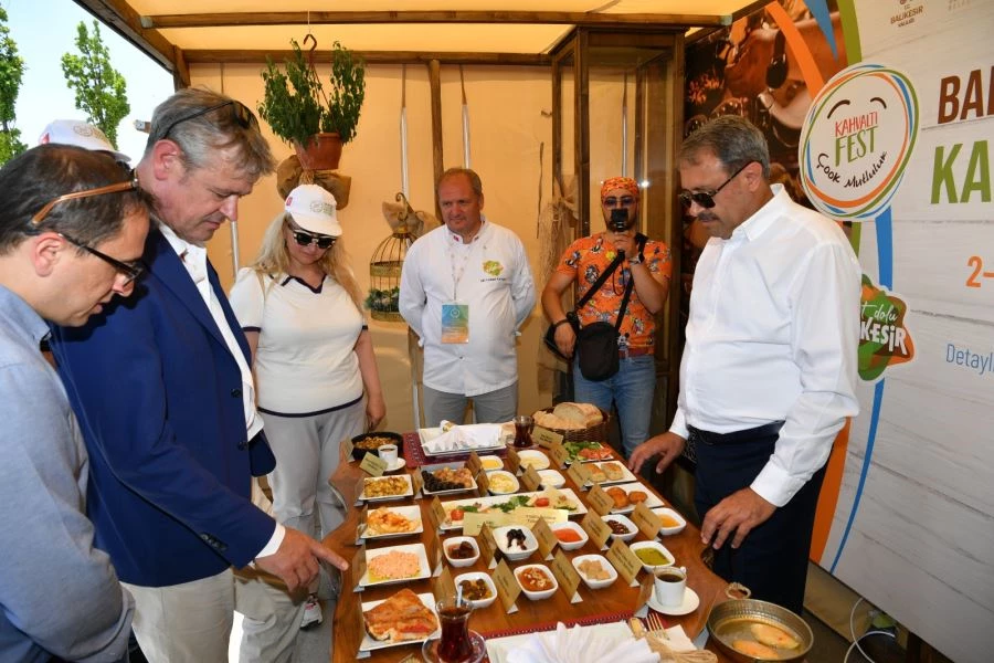Balıkesir Uluslararası Kahvaltı Festivali sona erdi  