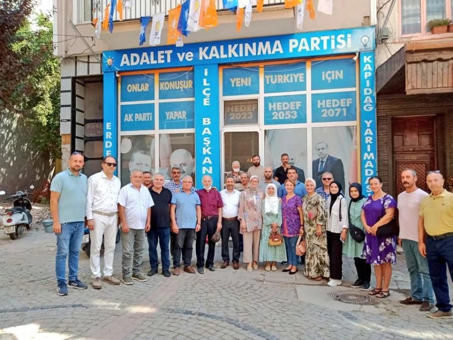 AK Parti Milletvekili Uygur Erdek ziyaret etti