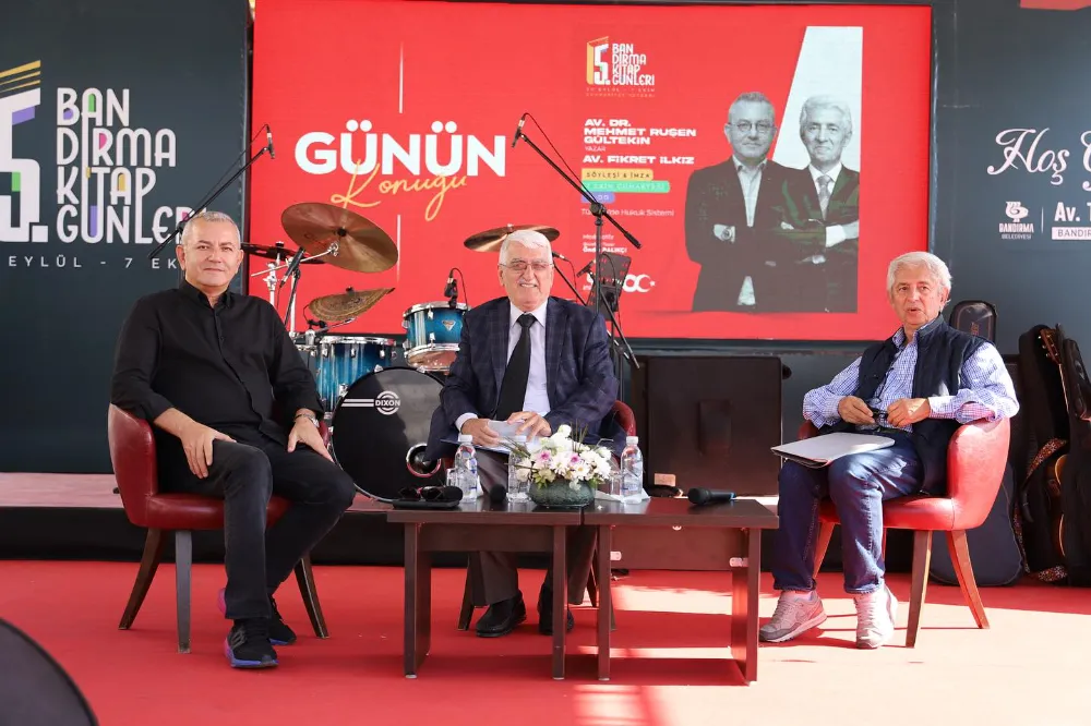“Türkiye’de basın ve fikir özgürlüğü yok”  Kitap Günleri’nde hukuk düzeni etkinliği