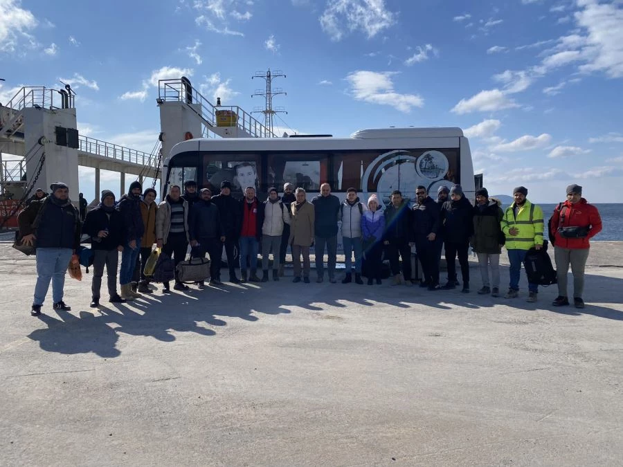 Marmara’dan 26 İş Makinası Operatörü deprem bölgesine gönderildi 