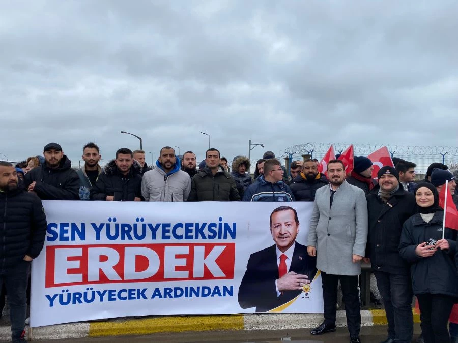 Bandırma’da açılışa katılan Erdoğan