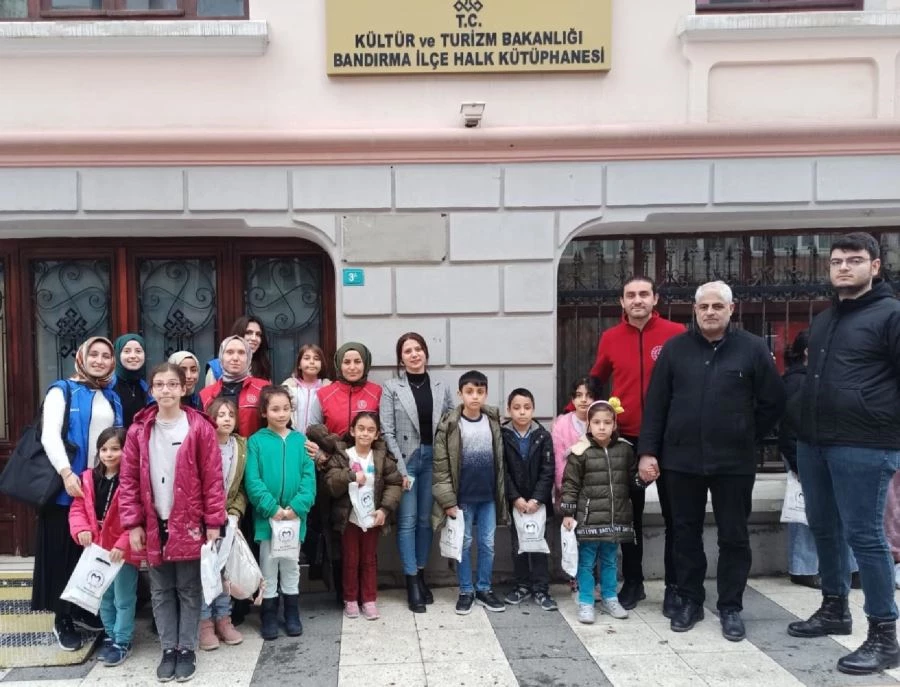 Bandırma’da Kütüphane Haftası kutlanıyor 