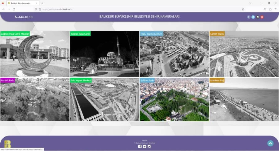 Büyükşehir Belediyesi kenti kameralarla donatıyor 