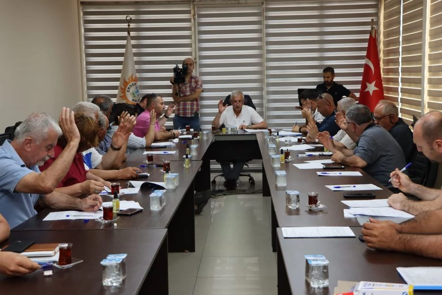 Belediye Meclisi’nin Temmuz ayı toplantısı yapıldı   