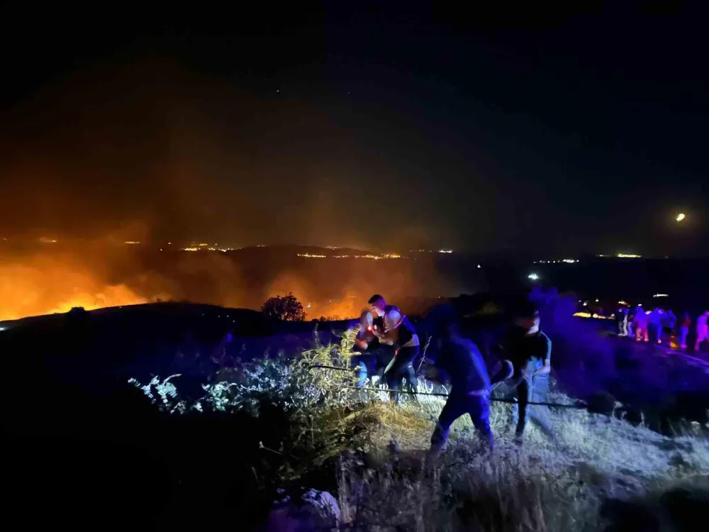 Marmara’da makilik alanda çıkan yangın söndürüldü 