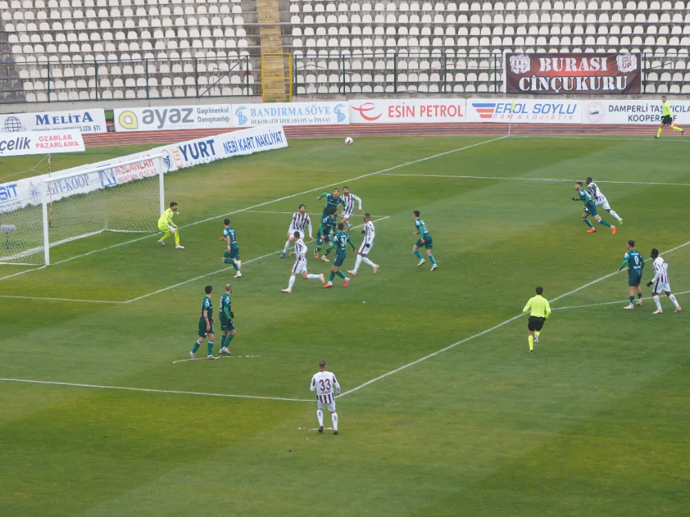 Teksüt Bandırmaspor, Bitexen Giresunspor’a gol yağdırdı: 6-0