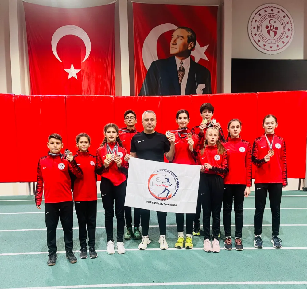 Erdek’li atletlerden 3 Türkiye birinciliği