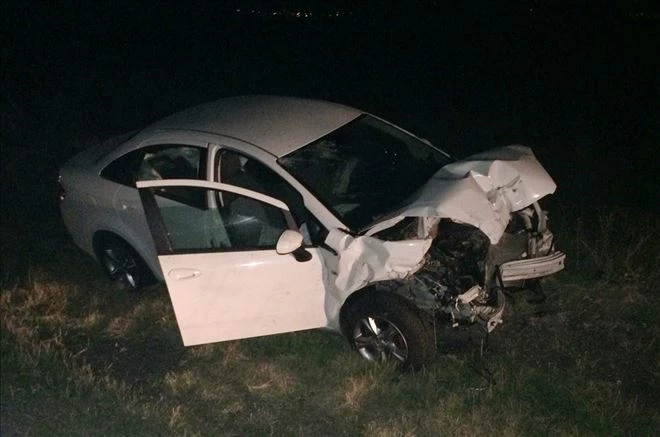 Manyas´ta trafik kazası: 1 ölü, 2 yaralı