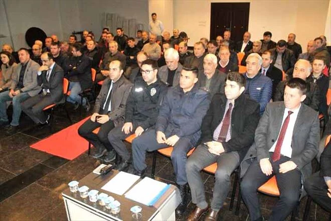Manyas´ta Halk Toplantısı yapıldı