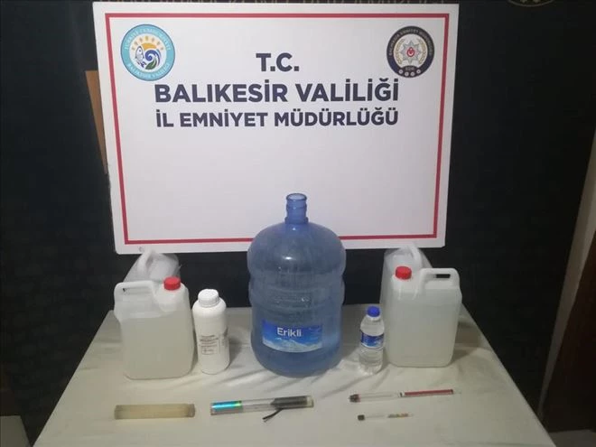 Bandırma´da sahte rakı