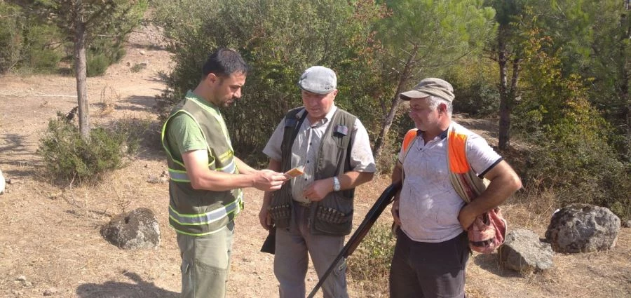 Fahri Av Müfettişleri yasa dışı avcılıkla mücadele ediyor