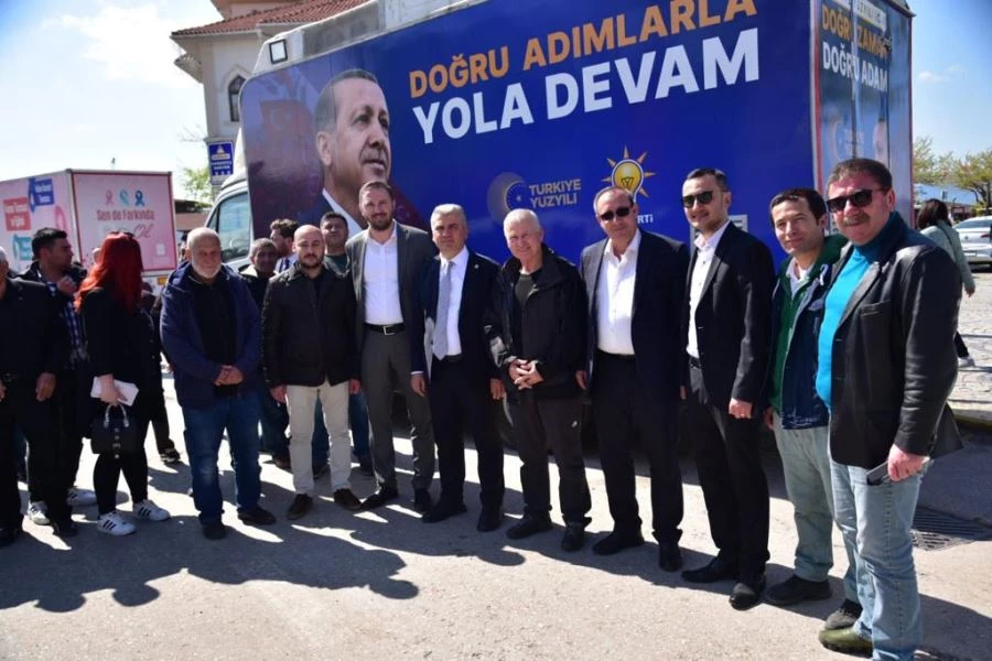 AK Parti Balıkesir Milletvekili adayları tam kadro Bandırma’daydı 