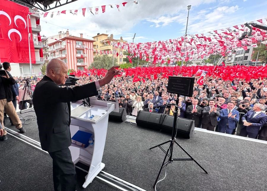 Balıkesir, MHP lideri Devlet Bahçeli’yi ağırladı 