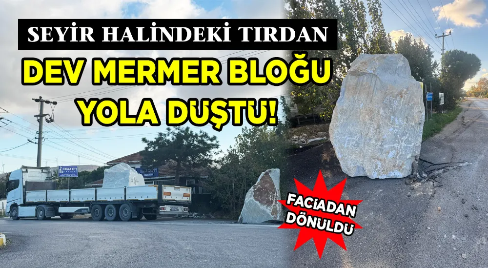 Erdek’te faciadan dönüldü! 