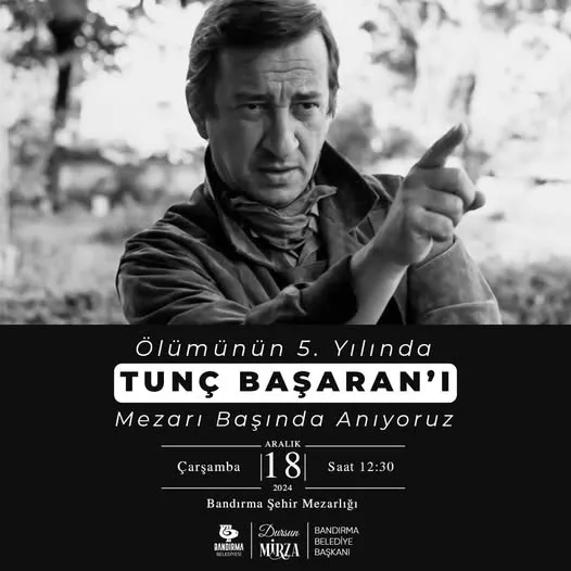 Tunç Başaran anılacak