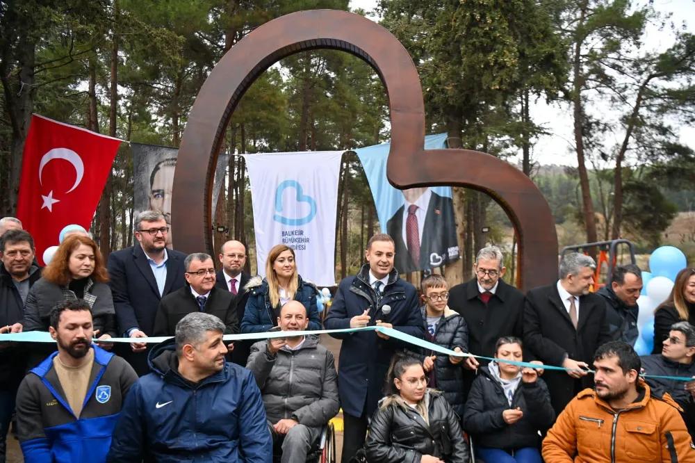 Doğa ile baş başa Engelsiz Piknik Alanı açıldı