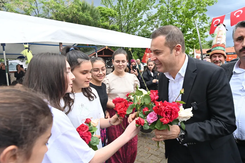 Başkan Akın, Hıdırellez Şenlikleri’ne katıldı