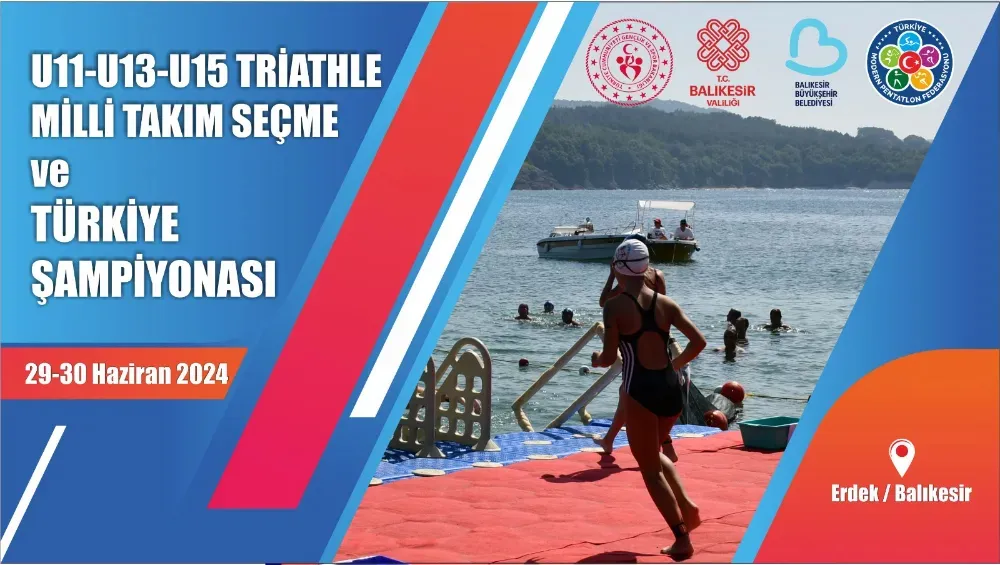 Erdek’te Triathle Millî Takım seçmeleri