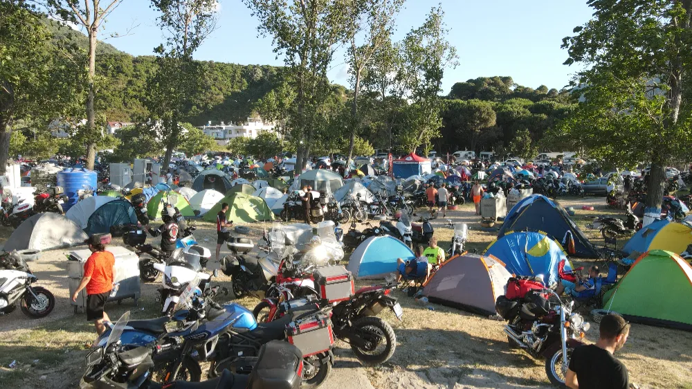 Erdek’te Motofest rüzgarı esti! 