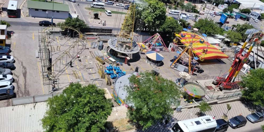 GÜRÜLTÜ MAKİNASI LUNAPARK KAPANDI